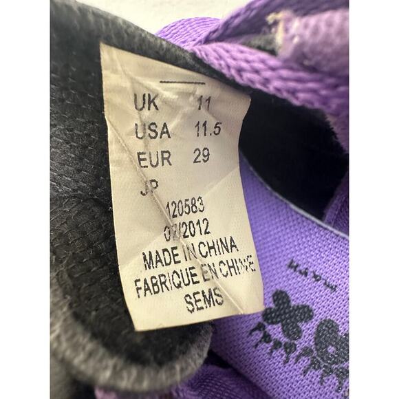 NWOT Diadora 11 Girls Purple Hearts Trax MD Jr Low Top Cleats Soccer Girly Grass - Picture 9 of 10